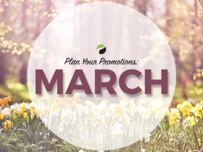Plan Your Promotions: March 2016