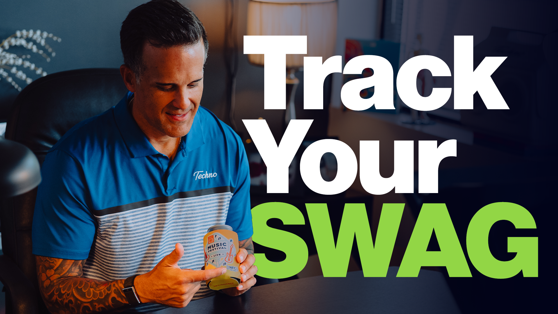 Track Your SWAG - NFC Technology + Your Logo